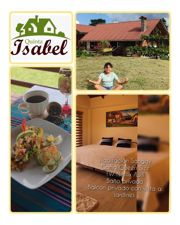 Quinta Isabel, Casa De Huespedes & Cafeteria Panzió Macas Kültér fotó